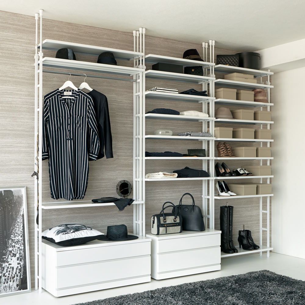 dショッピング |クローゼットチェスト（隠しキャスター付き） 幅90cm