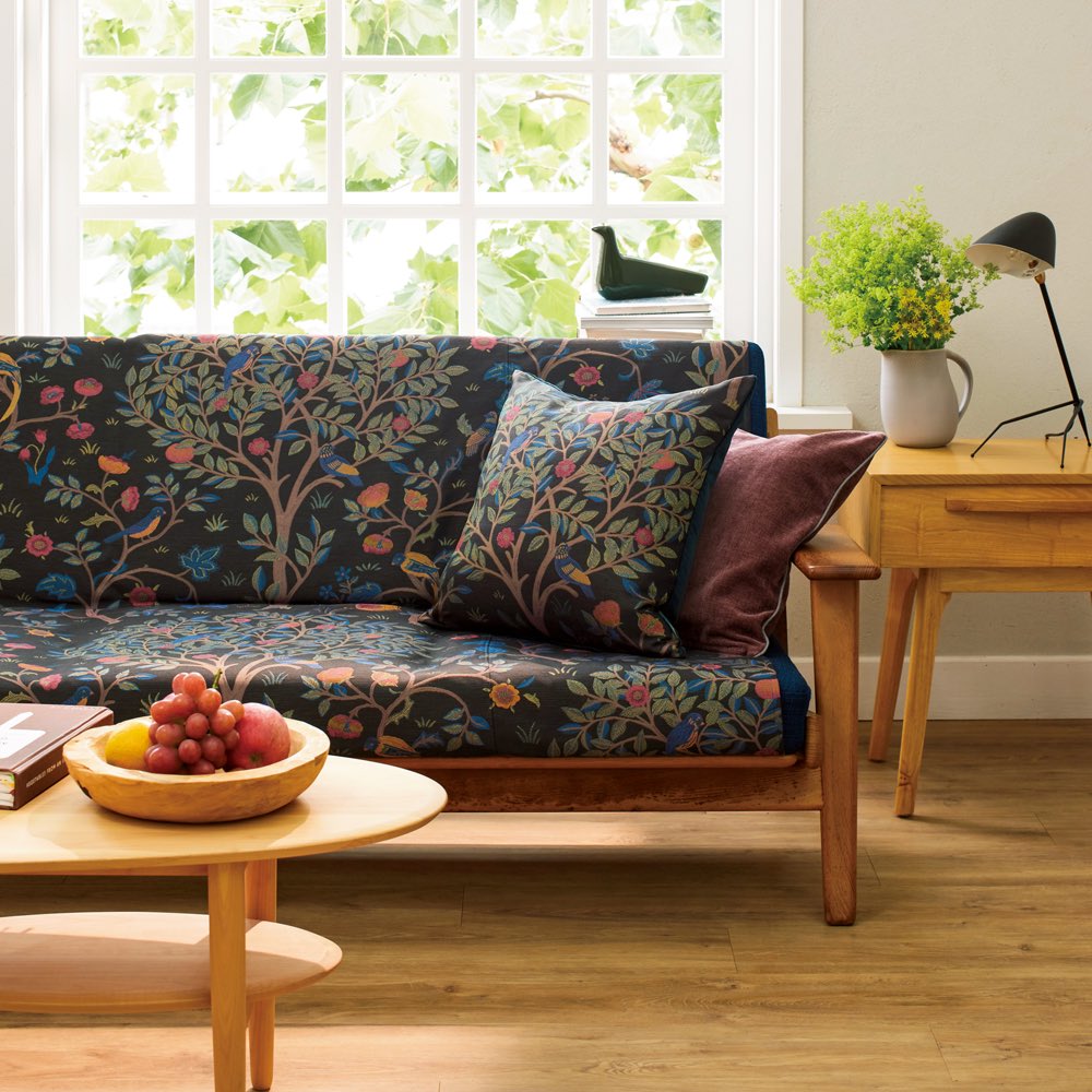 モリスデザインスタジオ ジャカード織ソファカバー〈ケルムスコット