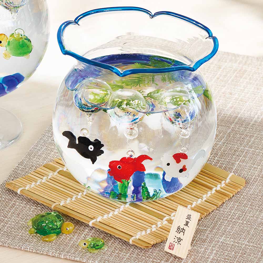 036】金魚鉢のピアス／金魚／熱帯魚 036】金魚鉢のピアス／金魚