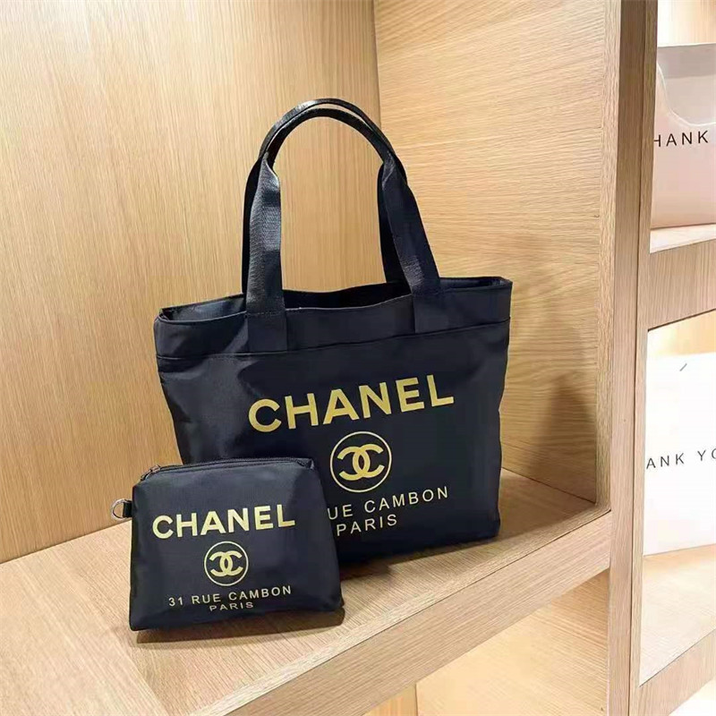 Chanel シャネルブランドハンドバッグ 化粧ポーチ セット 収納トート