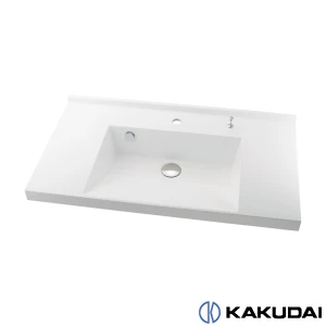 497-034 通販(卸価格)|カクダイ ﾎﾞｳﾙ一体型ｶｳﾝﾀｰ・洗面器・洗面ボウル