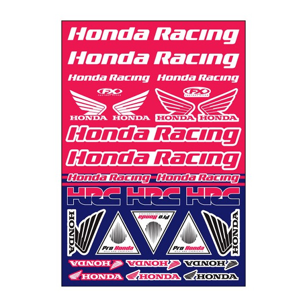 FACTORY EFFEX HONDA OEMステッカーシート| Dirtbikeplus (ダート