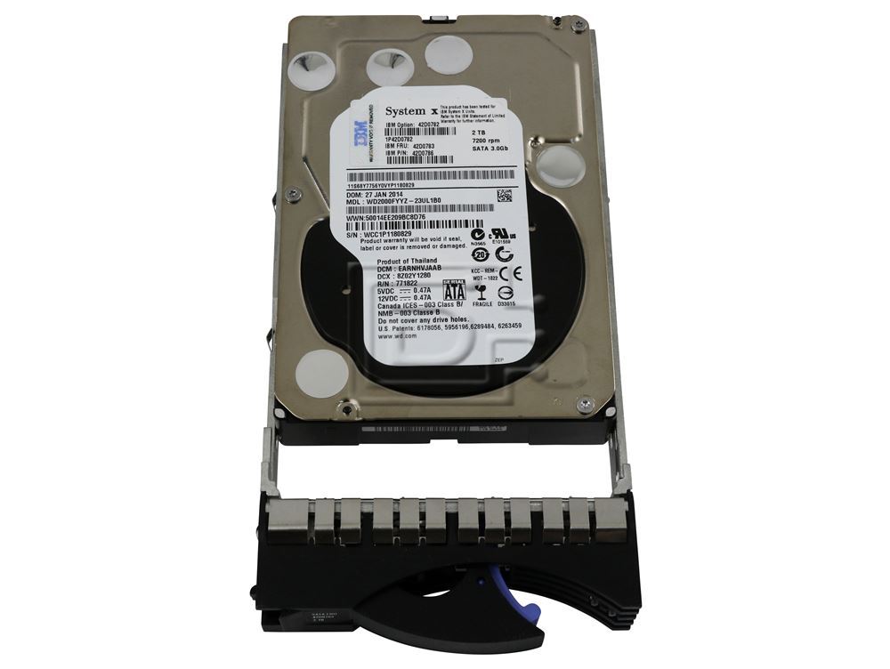 Toshiba MG04ACA200NY 2TB Enterprise SATA HDD SIE