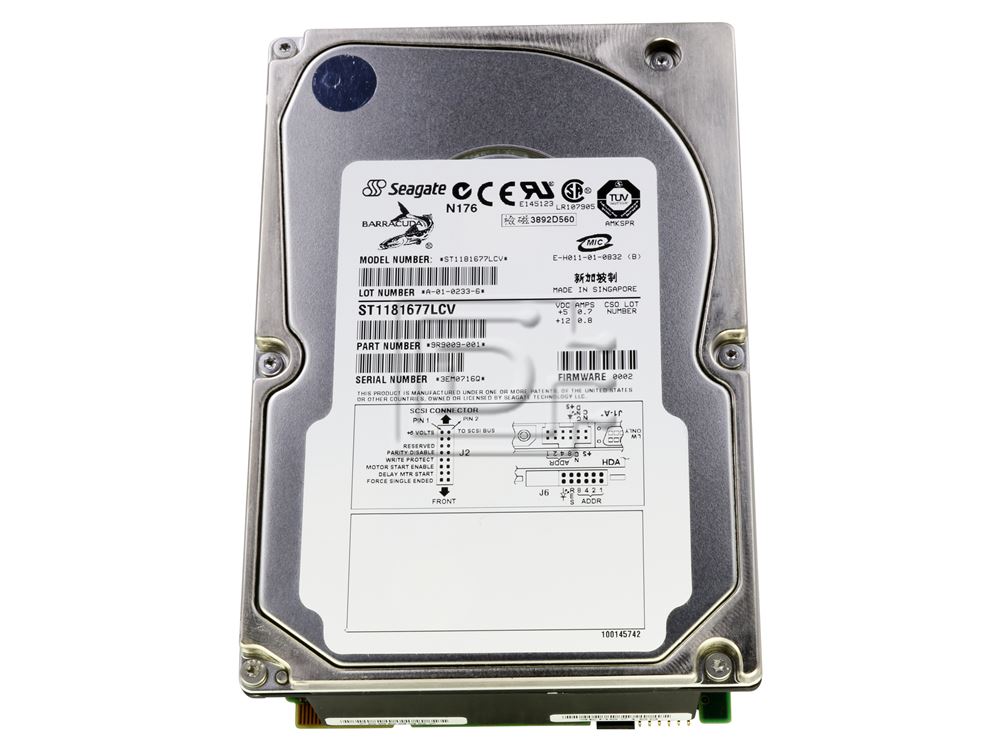 Seagate ST1181677LCV SCSI Hard Drive