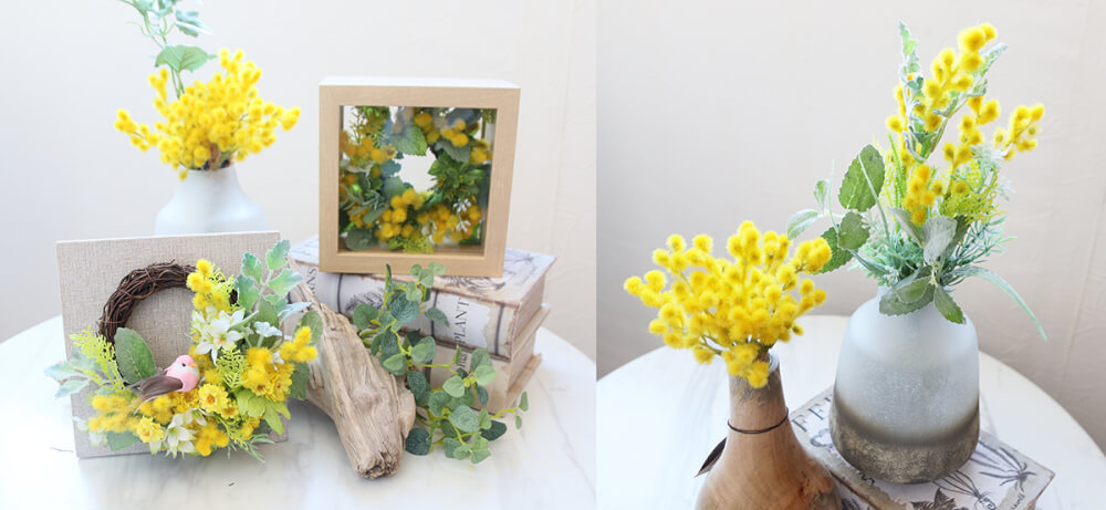 花暦でえらぶ季節の花vol.15～かわいいミモザと共に春の訪れを心待ちに