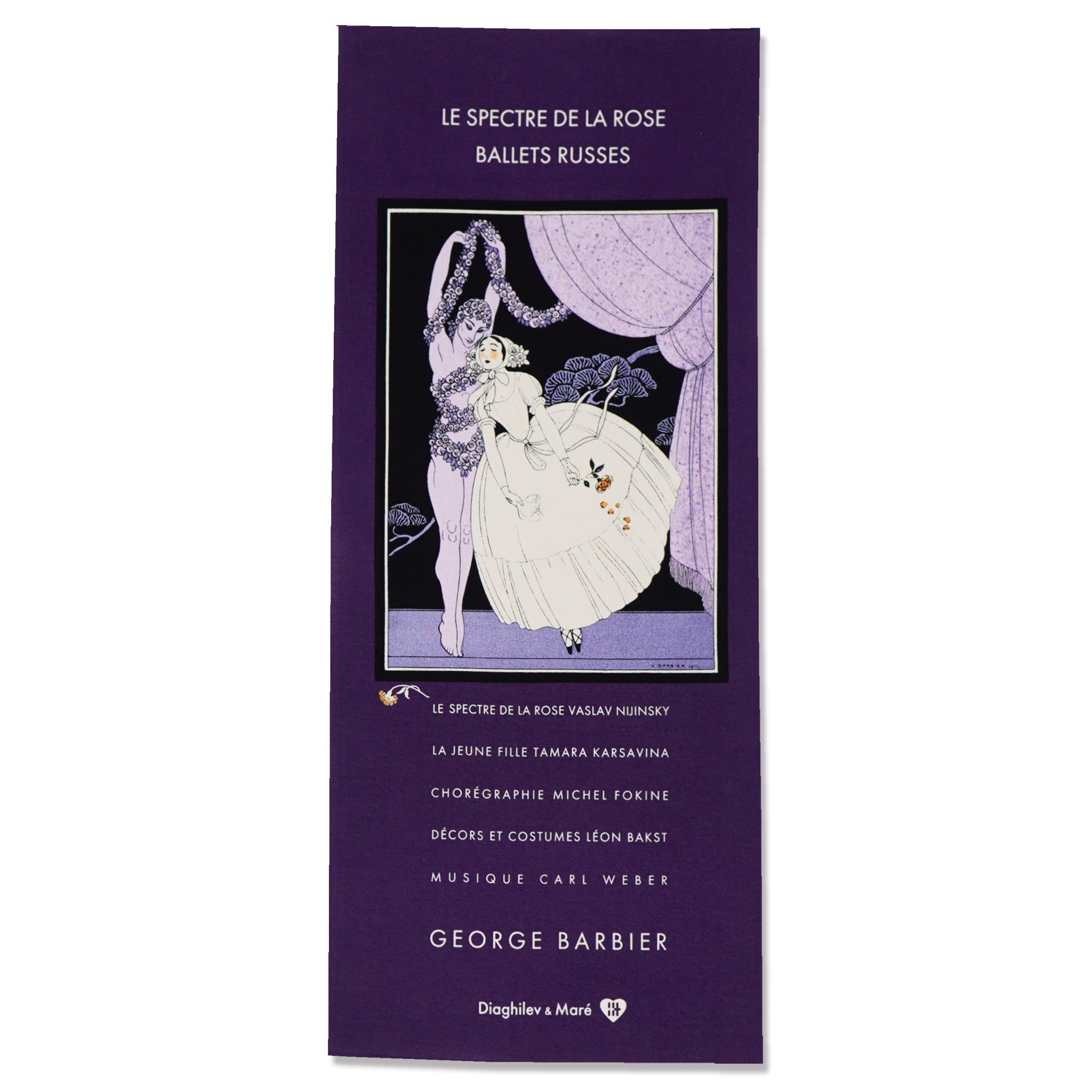 ジョルジュ・バルビエ画集『カルサヴィナ』より『薔薇の精