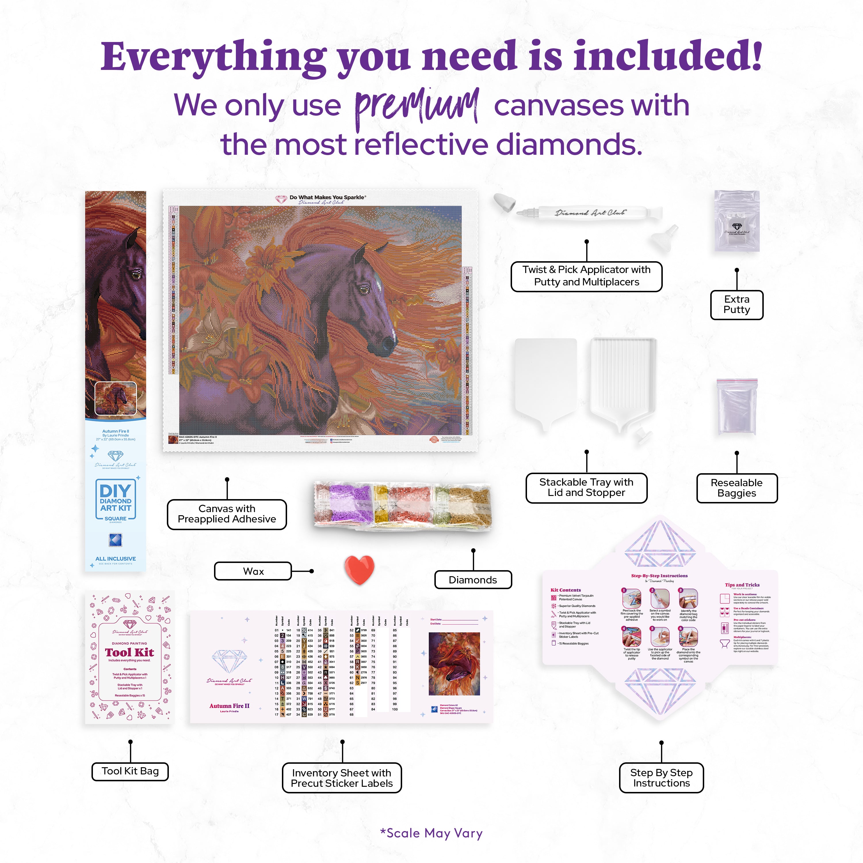 Autumn Fire II – Diamond Art Club