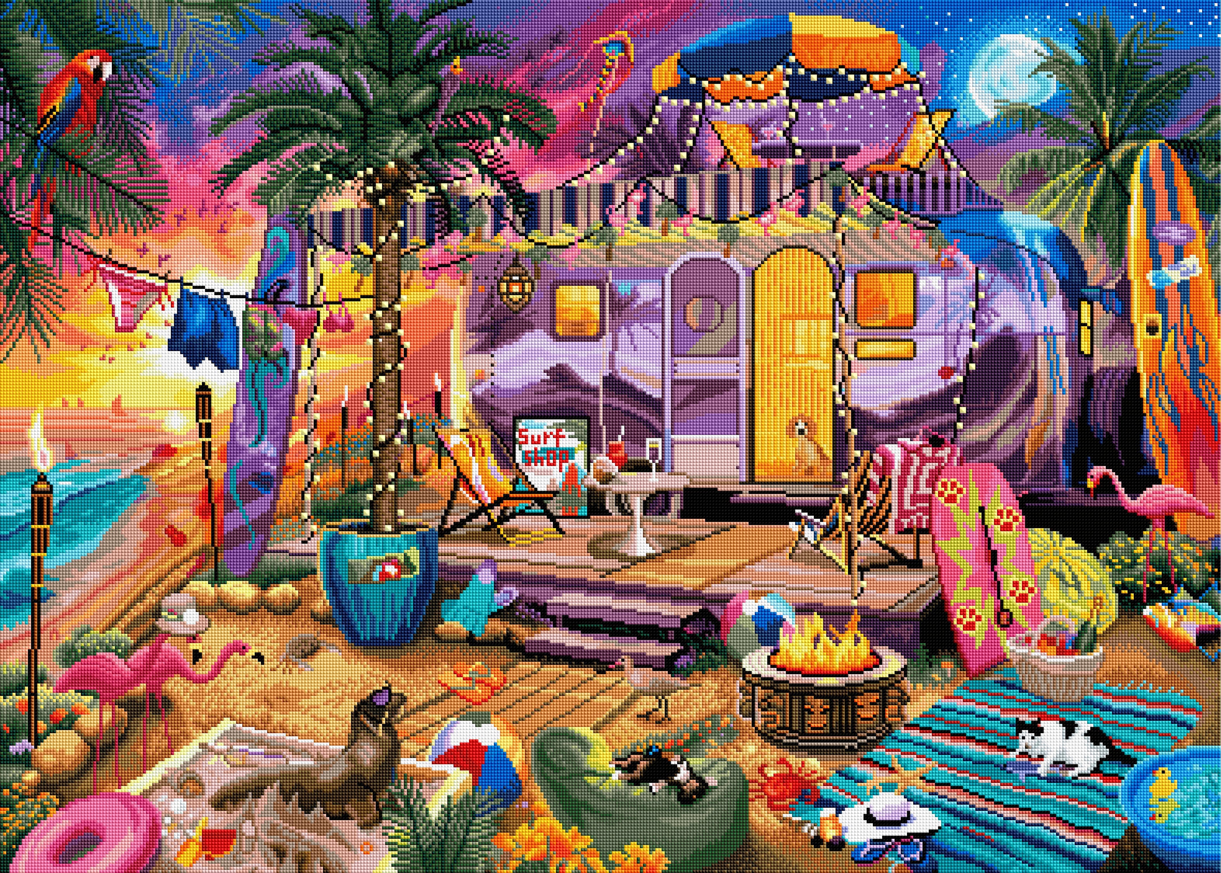 Beach Vacation – Diamond Art Club