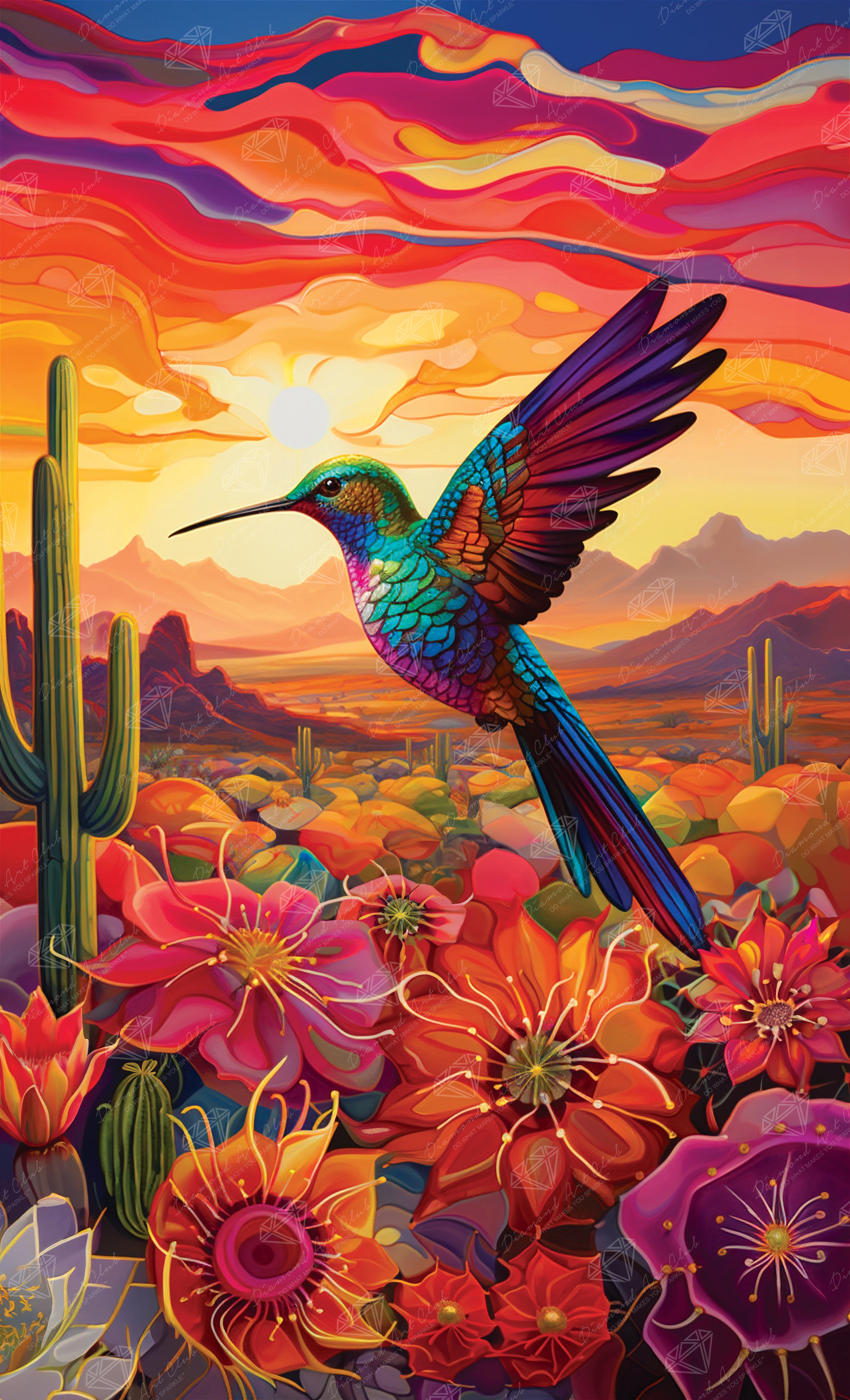 Desert Hummingbird – Diamond Art Club