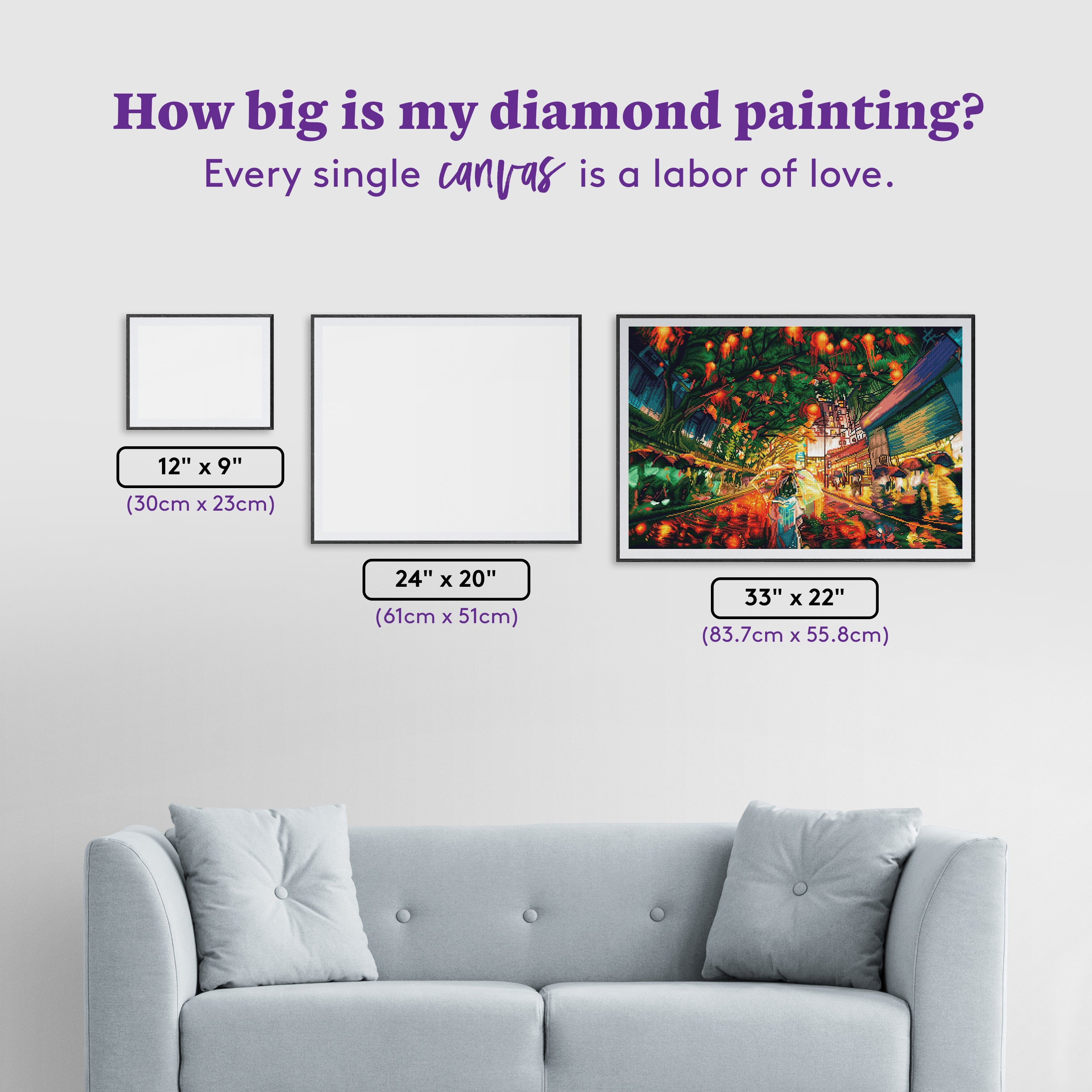 Hong Kong Lights – Diamond Art Club