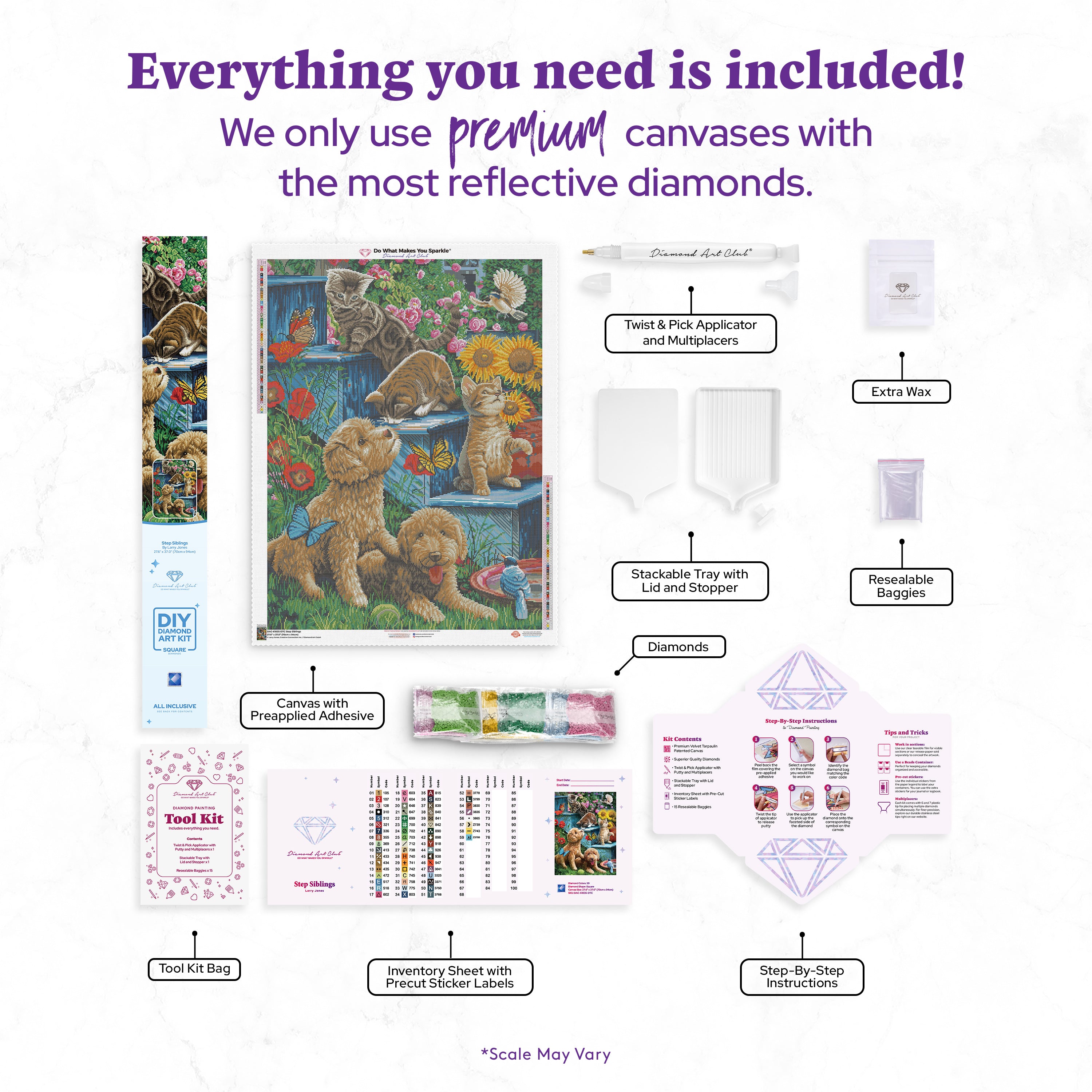 Step Siblings – Diamond Art Club