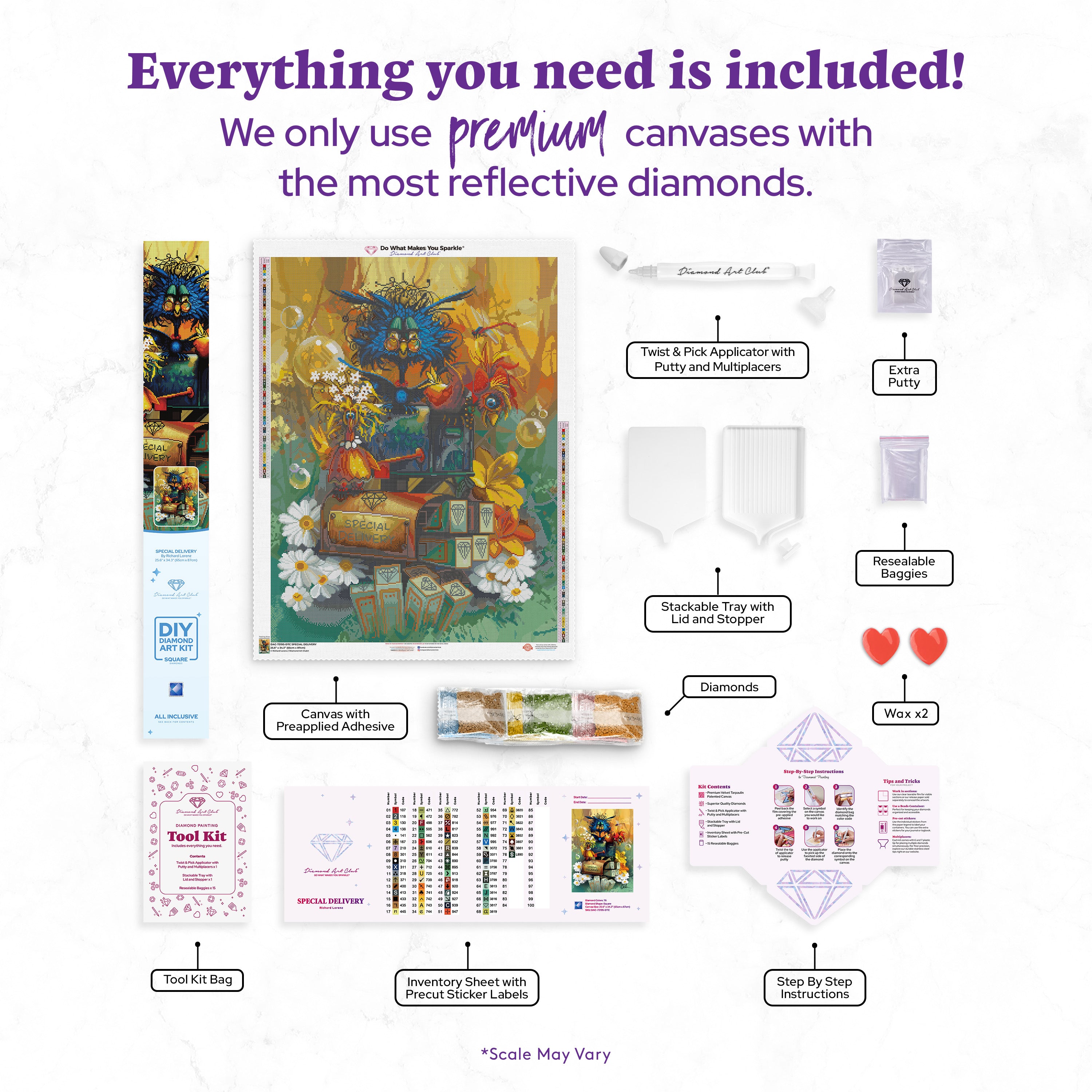 SPECIAL DELIVERY – Diamond Art Club