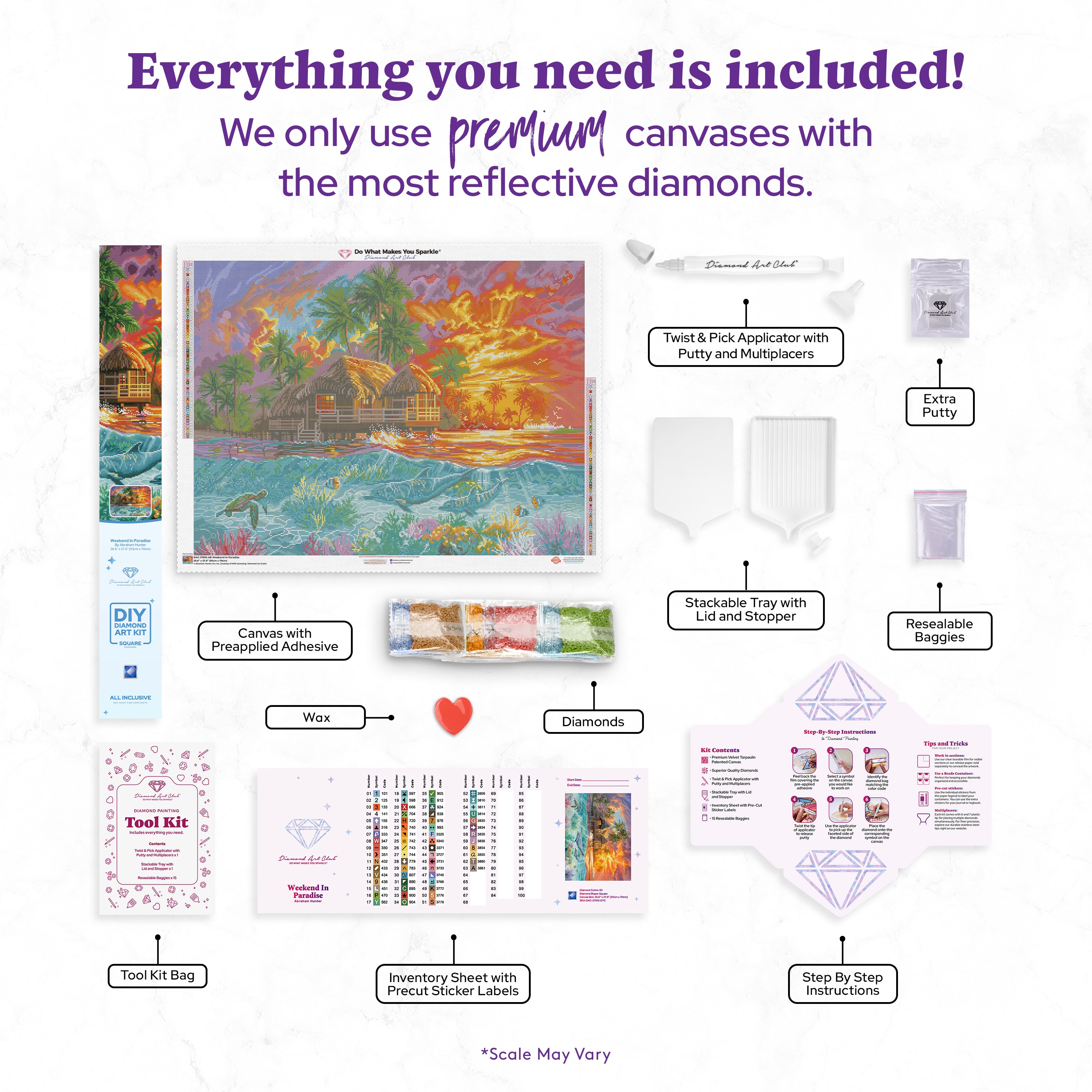 Weekend In Paradise – Diamond Art Club