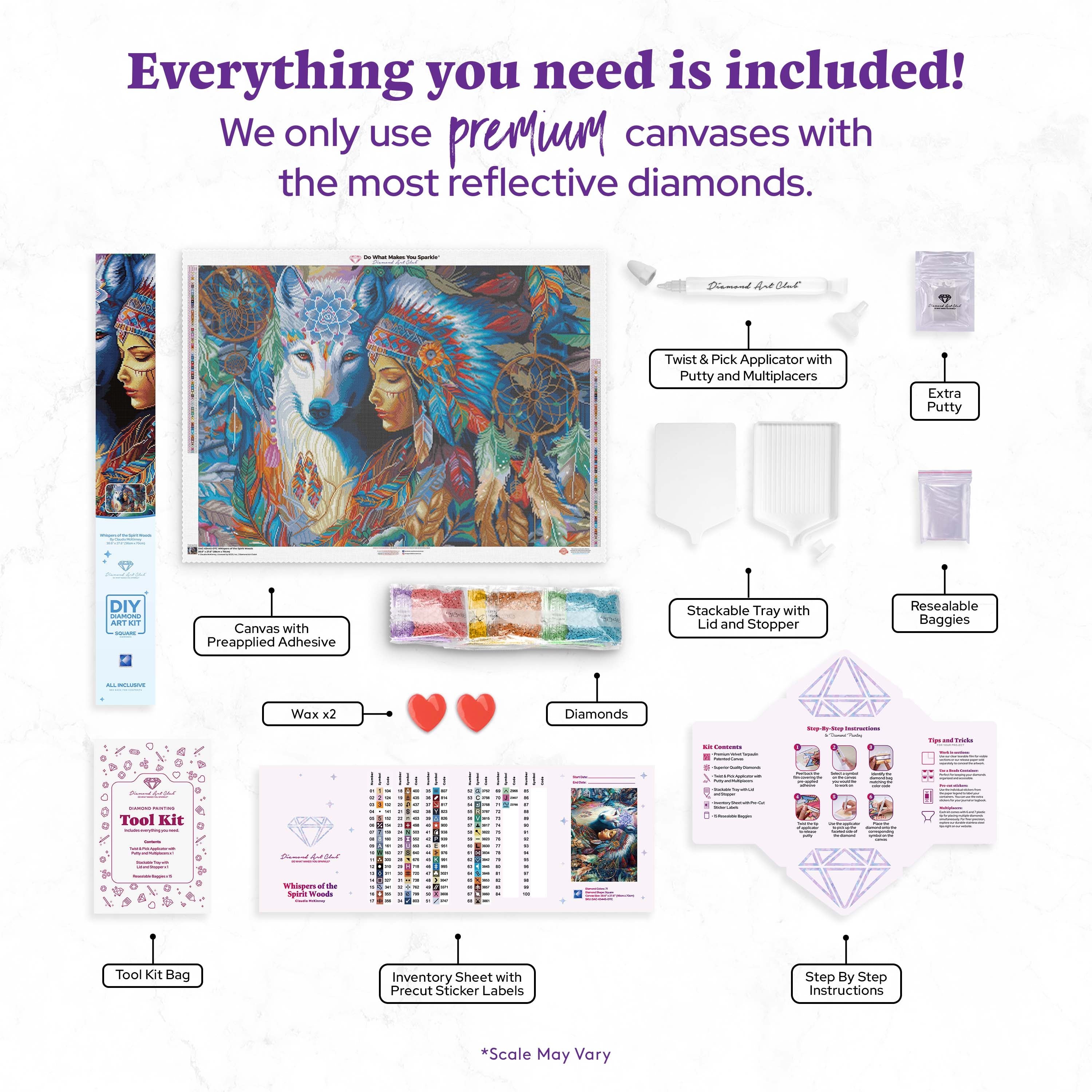 Whispers of the Spirit Woods – Diamond Art Club