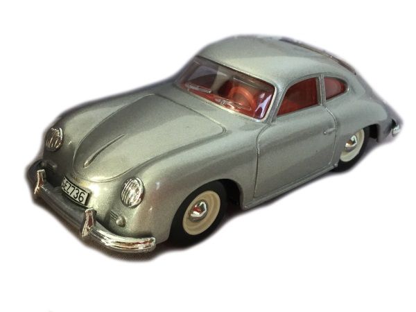 1:43 Dinky Toys 1958 Porsche 356A Silver Coupe Diecast Model