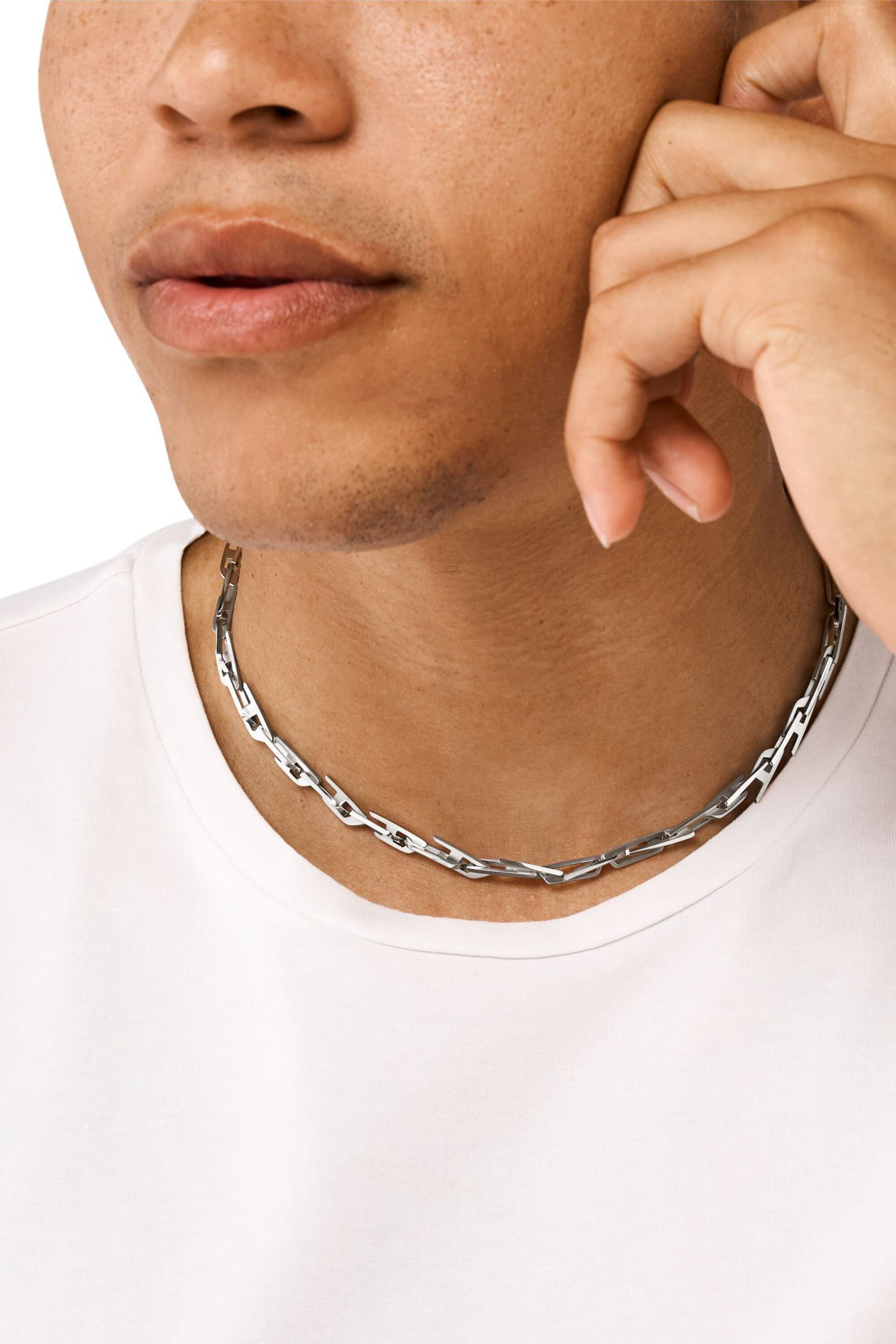 DX1537040 ネックレス｜シルバー｜ウィメンズ｜DIESEL