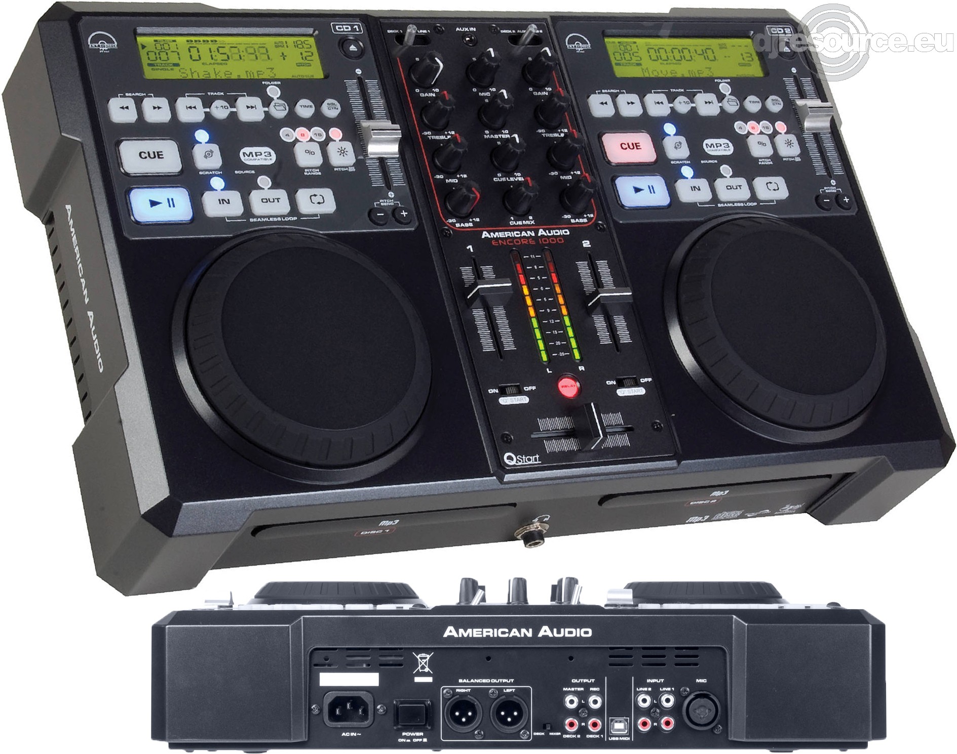 American Audio › CK-1000 › Player Rackmount - Gearbase | DJResource