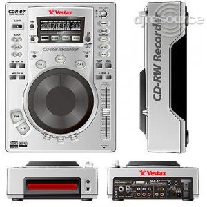 Vestax CDR-07 CD-Recorder - Gear Others News | DJResource