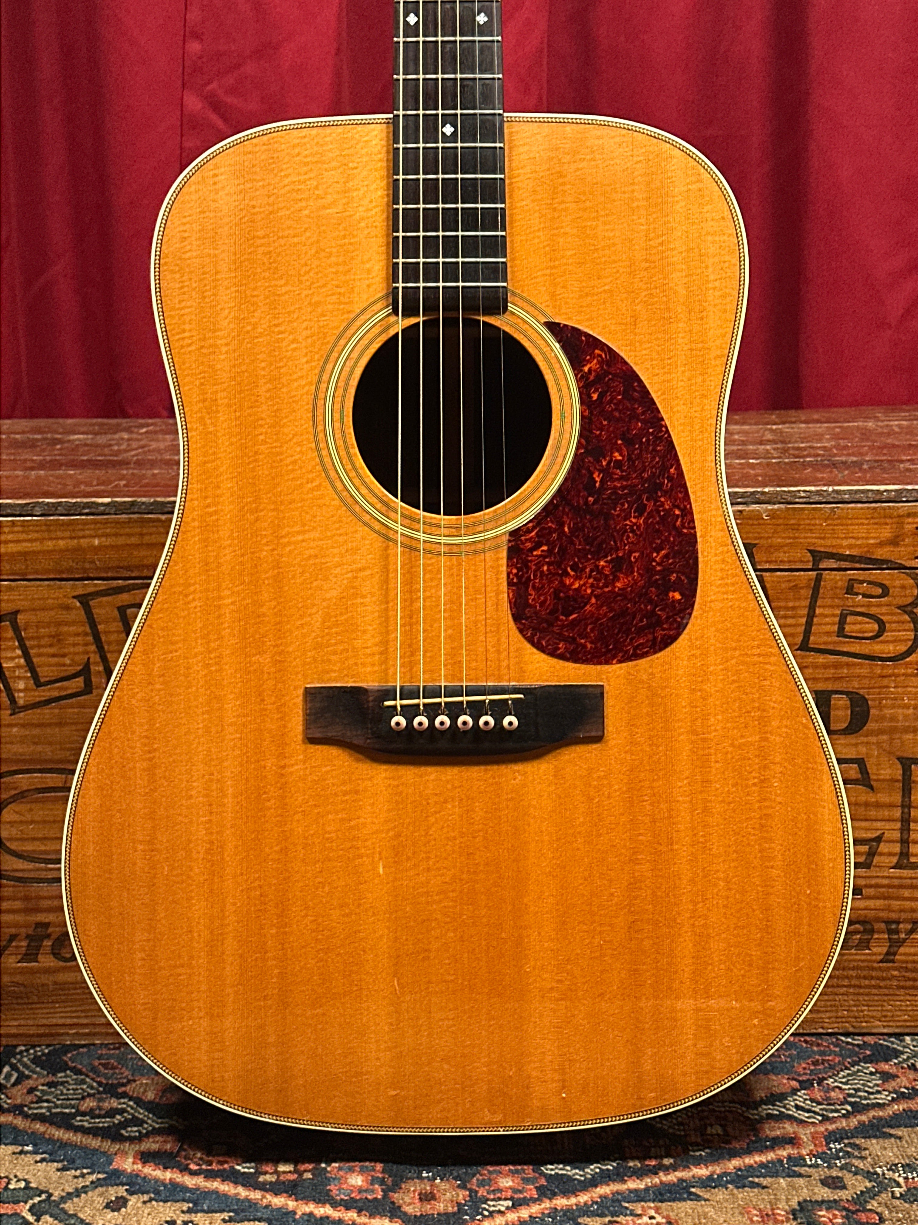 1986 Martin Shenandoah HD-2832 Acoustic Electric Guitar Natural w