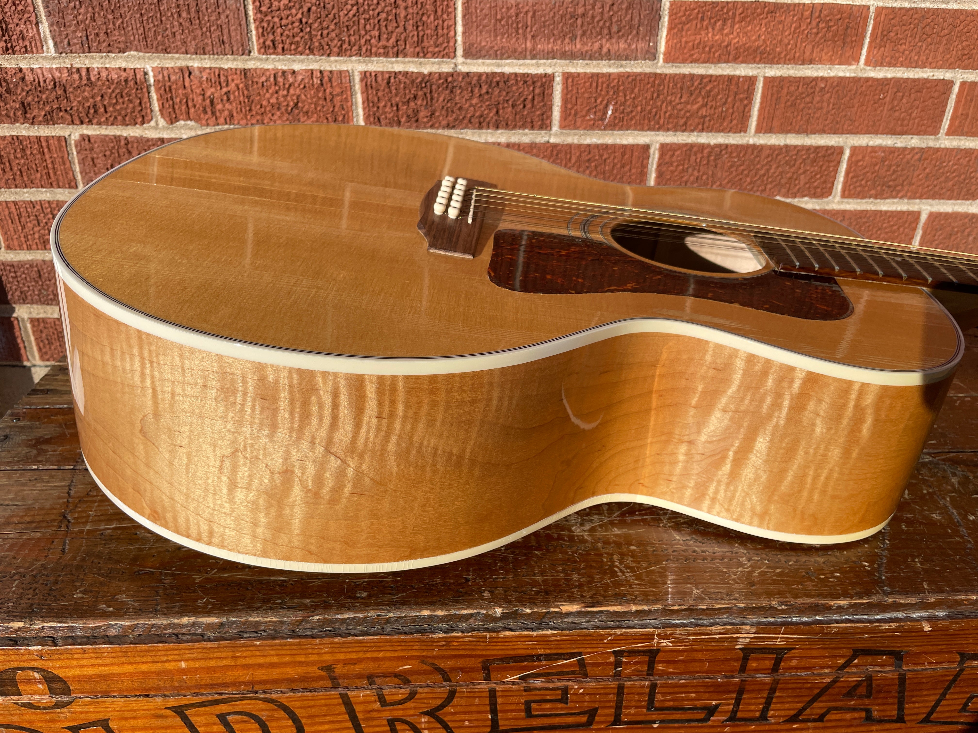 1995 Guild JF30-12-BL 12-String Jumbo Acoustic Guitar w/ OHSC