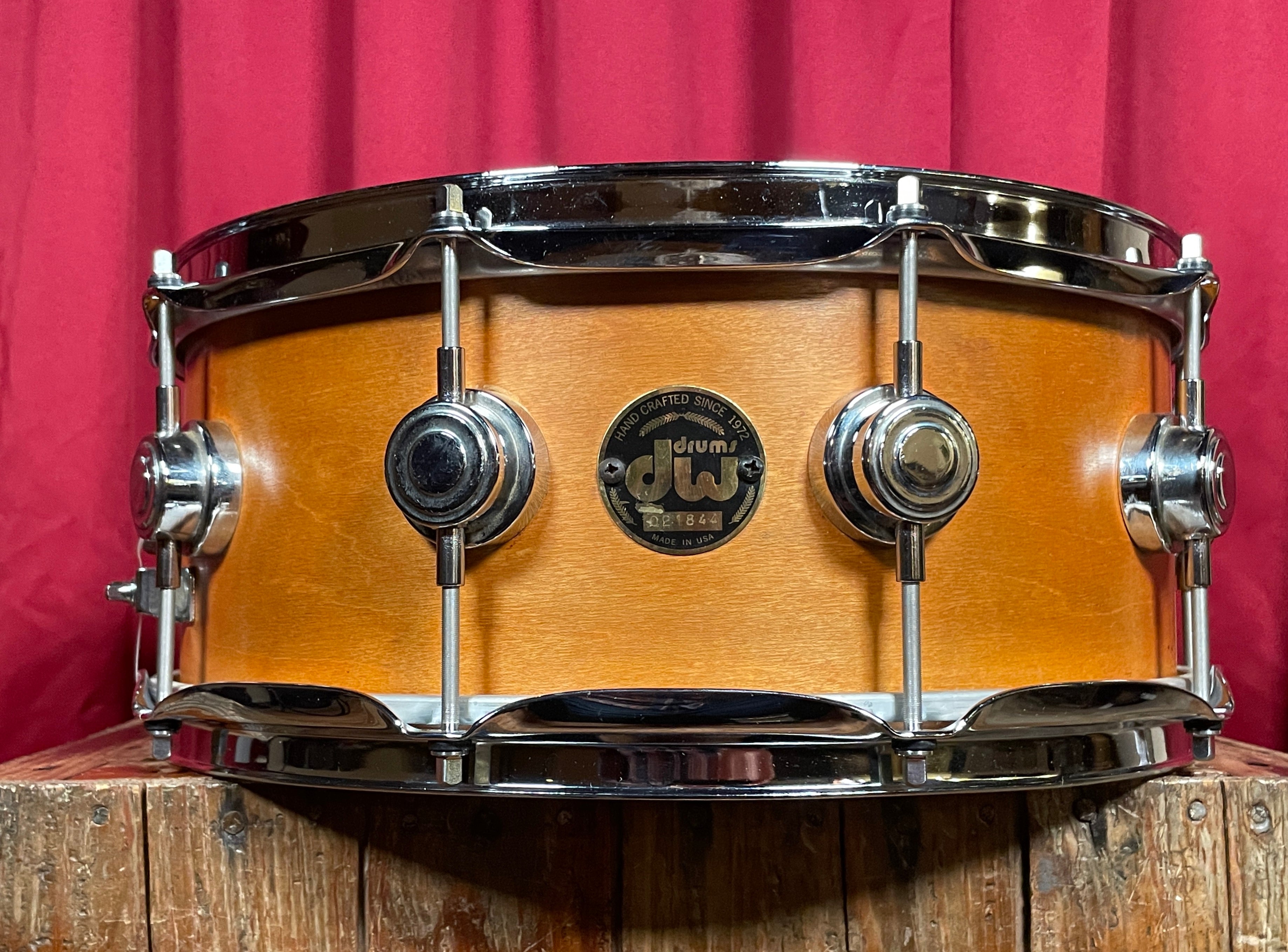 1996 DW Collector's Series 6x14 Maple Snare Drum Keller Shell