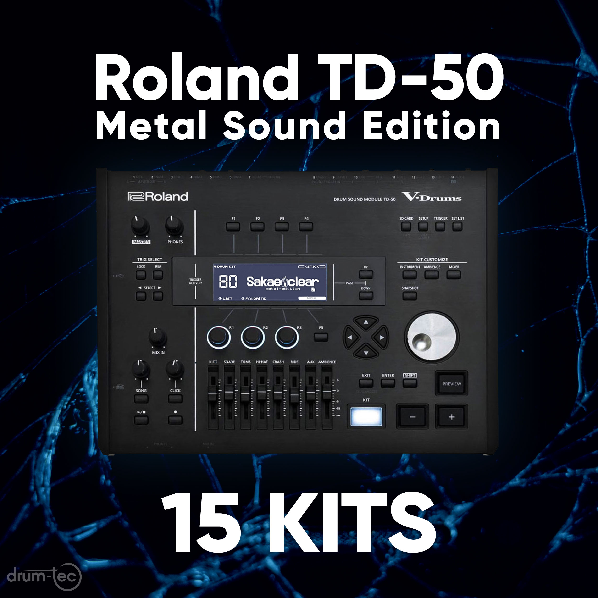 Metal Sound Edition Roland TD-50 Vol. 1 [Download] | drum-tec
