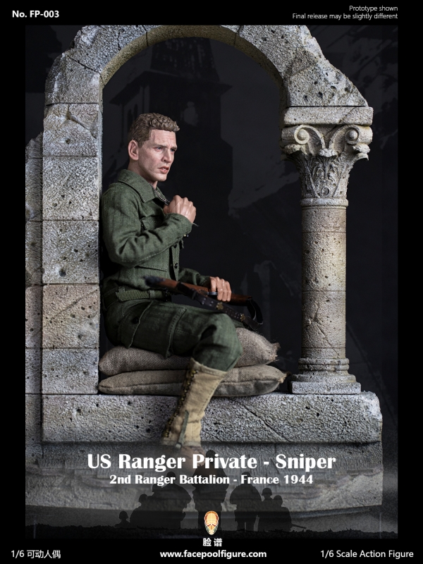 Dragon-Models.de | 1:6 Scale US Ranger Private Sniper ( Include