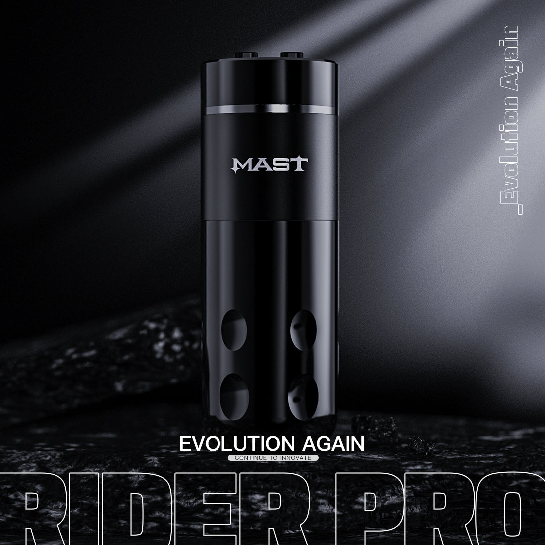 Mast Rider Pro Revolutionary Wireless Tattoo Machine--Battery In