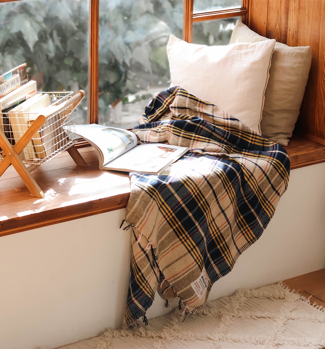 ワンポイントになるファブリック ｜目を引く柄と豊富なカラー