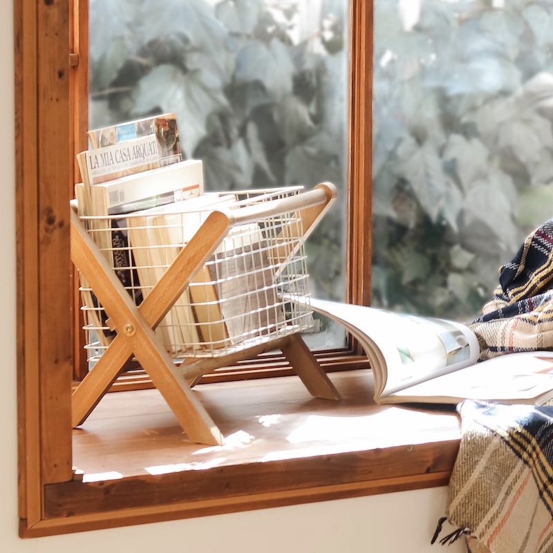 DULTON ONLINE SHOP | MAGAZINE RACK FIR WOOD(FIR WOOD): ホーム用品