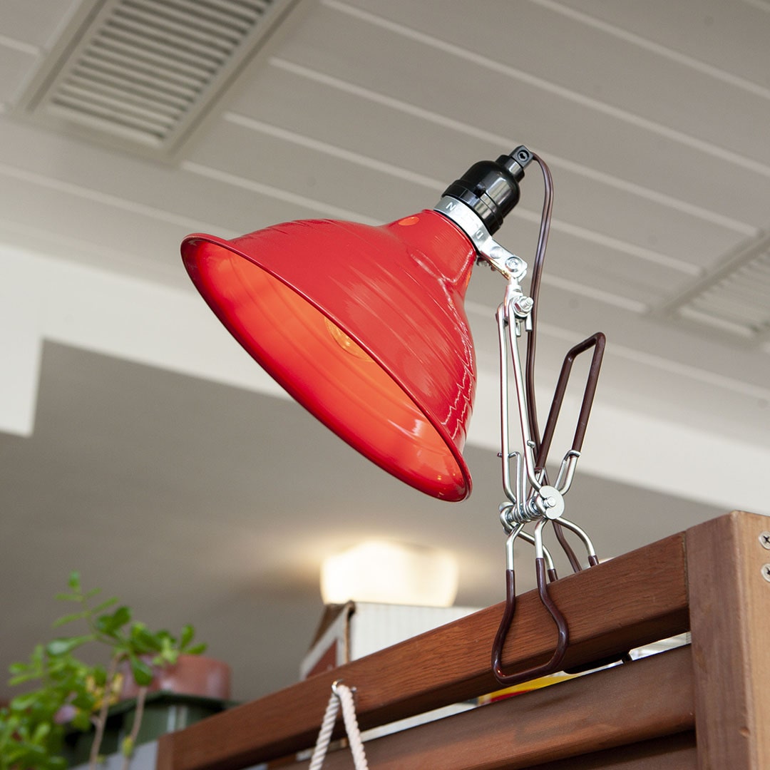 DULTON ONLINE SHOP | ALUMINUM CLIP LAMP M RED(M RED): 家具