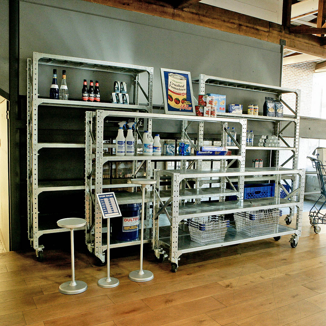 DULTON ONLINE SHOP | GALVANIZED SHELF DOUBLE 900(DOUBLE 900): 家具