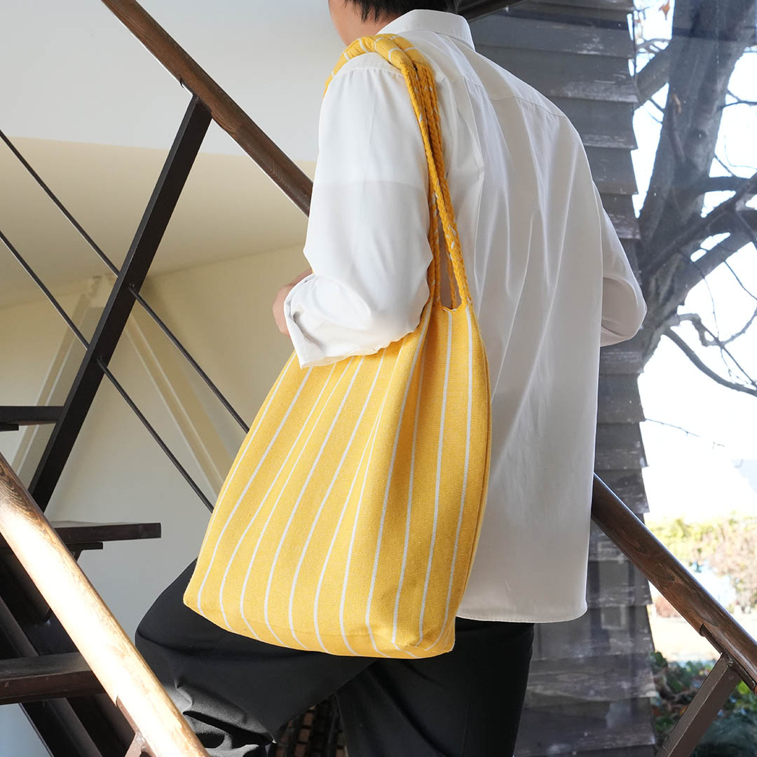 DULTON ONLINE SHOP | HAMMOCK TOTE L KORA YELLOW(L KORA YELLOW