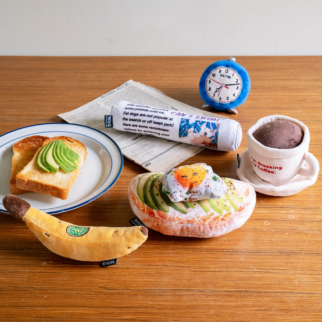 DULTON ONLINE SHOP | PLUSH TOY AVOCADO EGG TOAST(AVOCADO EGG TOAST