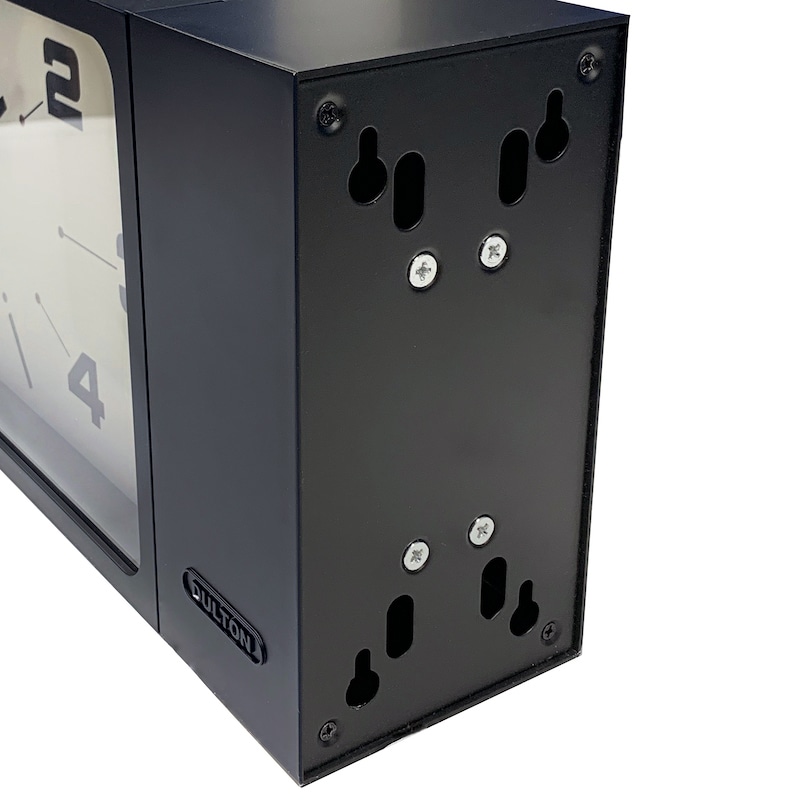 DULTON ONLINE SHOP | DOUBLE FACE CLOCK RECTANGLE BLACK(BLACK