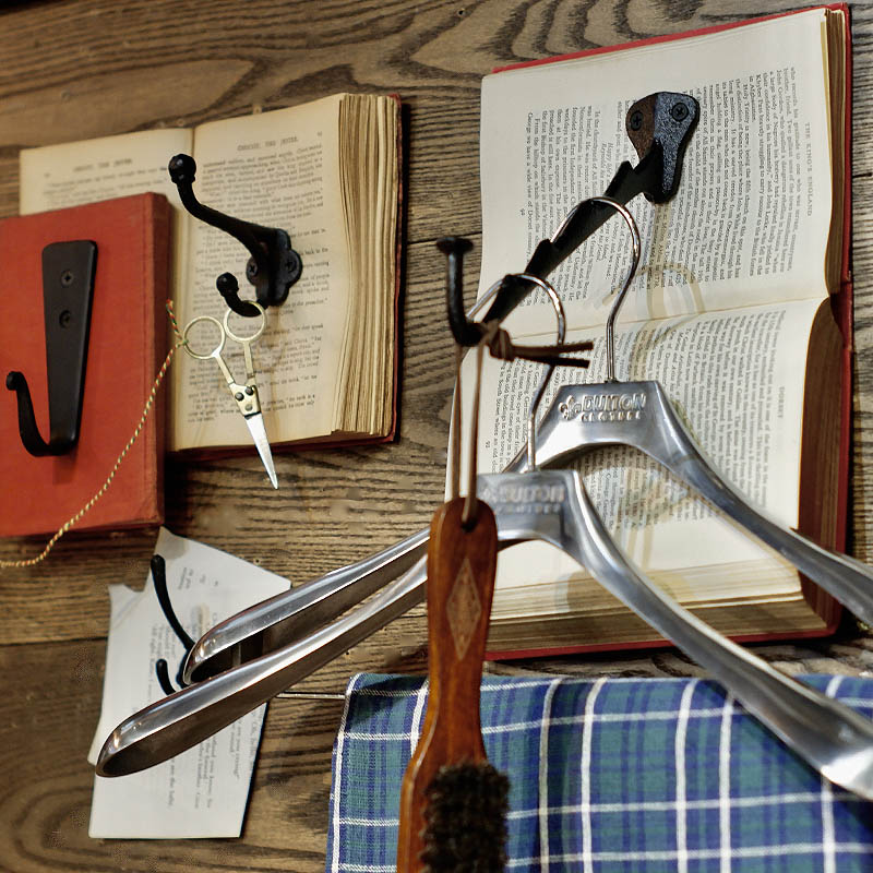 DULTON ONLINE SHOP | CLOTH RACK HOOK A.BLACK(ANTIQUE BLACK