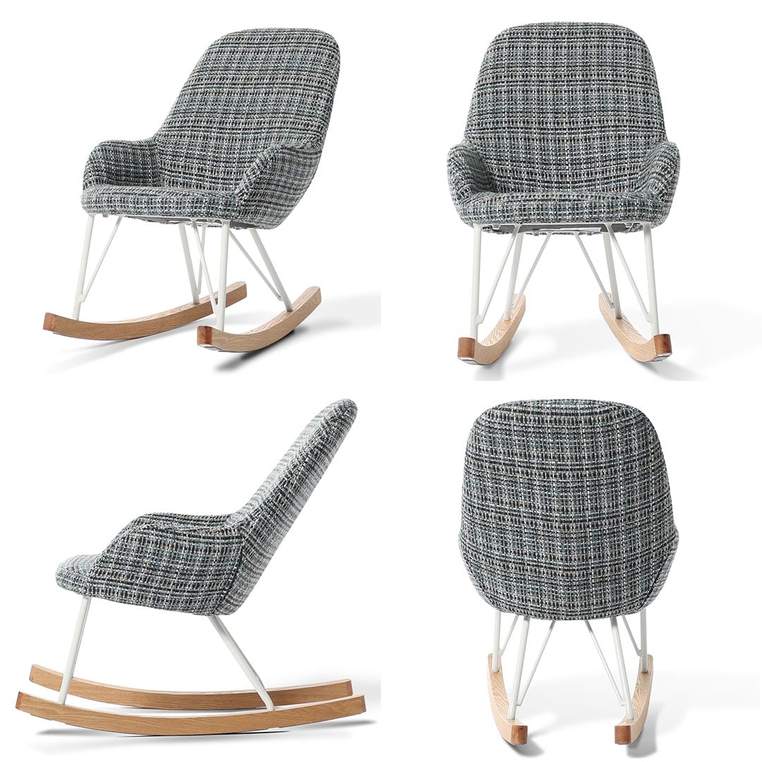 DULTON ONLINE SHOP | ROCKING CHAIR S TWEED BLUE(TWEED BLUE): 家具