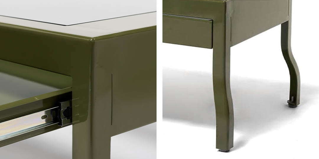 DULTON ONLINE SHOP | LOW TABLE 90 OLIVE DRAB(90 OLIVE DRAB): 家具