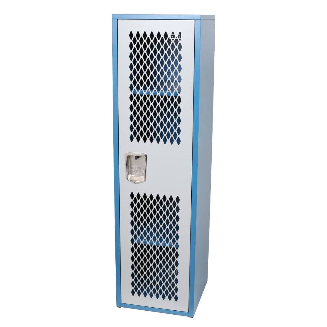 DULTON ONLINE SHOP | STEEL MESH LOCKER SMOKY BLUE/GRAY(SMOKY BLUE