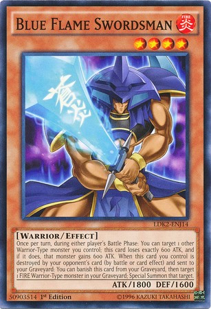 Blue Flame Swordsman - LDK2-ENJ14 - Common - Duelshop