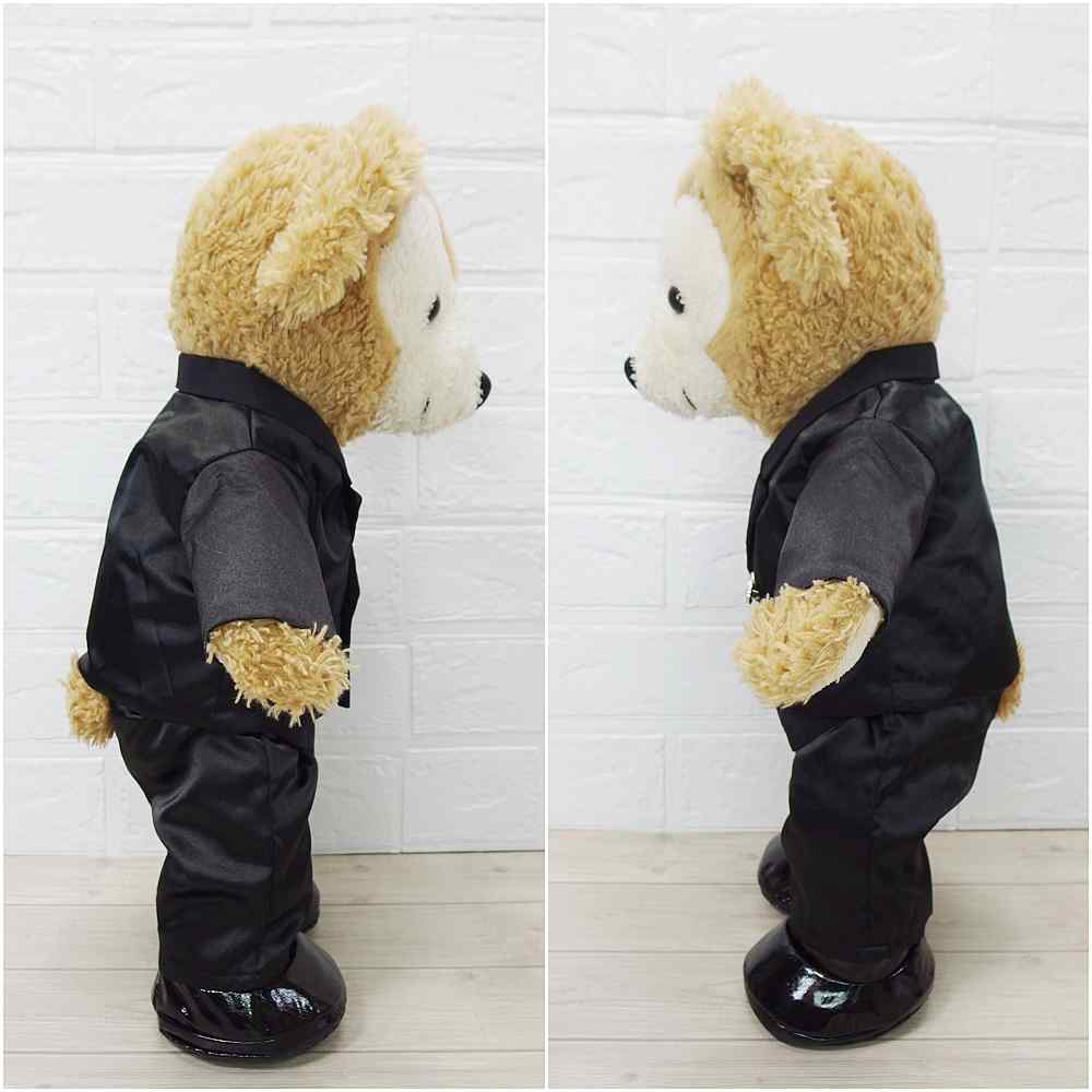 予約受付中】ダッフィー 衣装 Sサイズ (身長43cm) LIVE 黒ジャケット