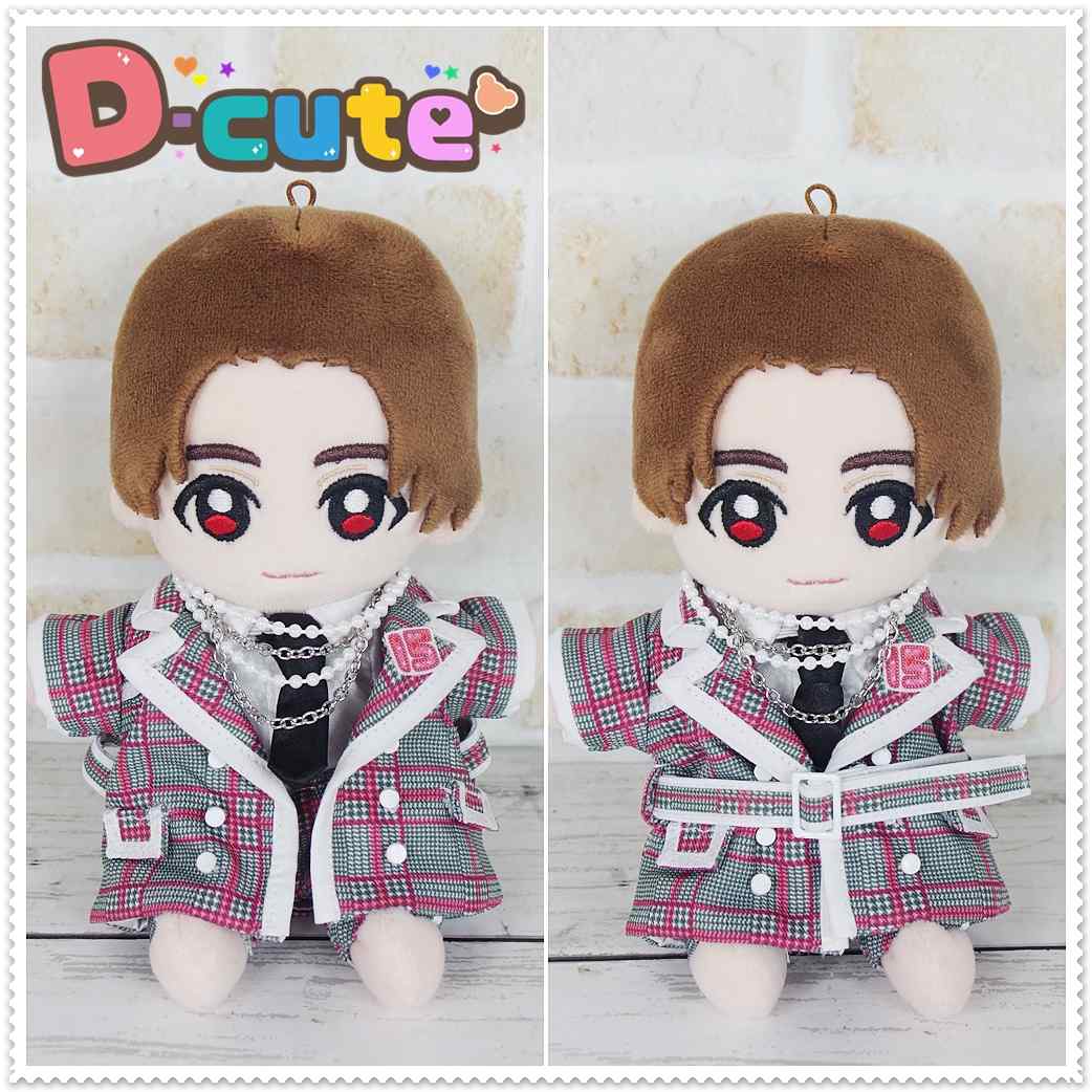 予約受付中】Hey15thぬいぐるみ サイズ コスチューム 服 千鳥柄 衣装