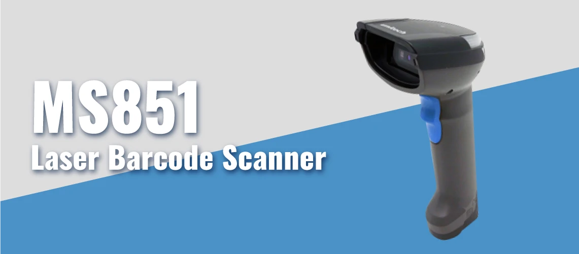 MS851 ハンドヘルドレーザバーコードリーダ｜ウェルコムデザイン
