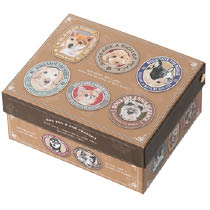 犬の貼箱・ギフトボックス/チャリティーアニマルコレクション｜ギフト