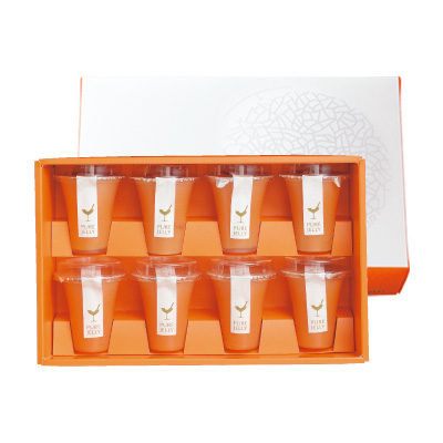 夕張メロン 飲むピュアゼリー 8個入 | 北海道スイーツのお取り寄せ