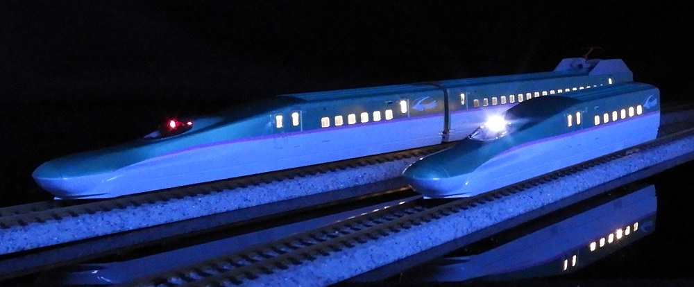 全車両純正室内灯入】KATO E5系新幹線「はやぶさ」10両セット 全車純正
