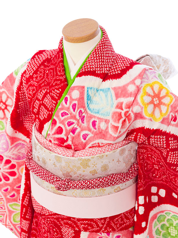 七五三|7歳女児|正絹|総絞り|対応身長:115~125cm|#HAP7S03｜全国宅配可