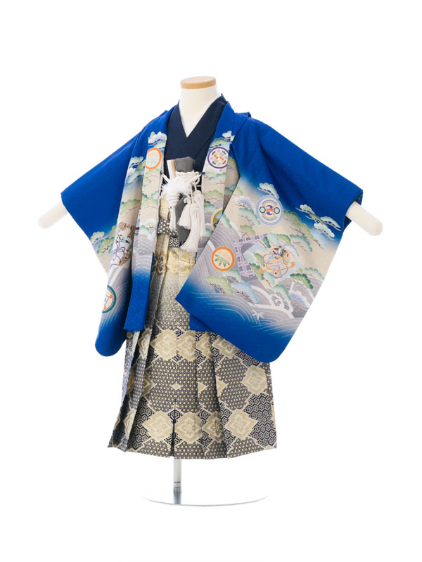 七五三|3歳男児|対応身長:95~105cm|花うさぎ|#E-3-263｜全国宅配可の