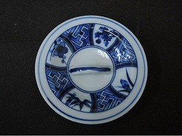 祥瑞写染付水指 高橋道八｜茶道具｜買取実績紹介｜骨董品買取・売却の極意