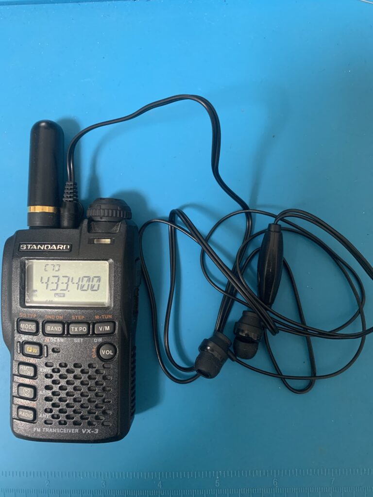 YAESU/八重洲無線 VX-3用イヤホンマイクを作ってみた – honkytonk